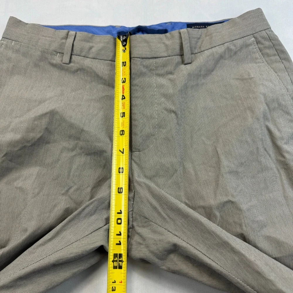 Banana Republic Pants Mens 30/32 Light Brown Classic Fit Flat Front Straight Leg